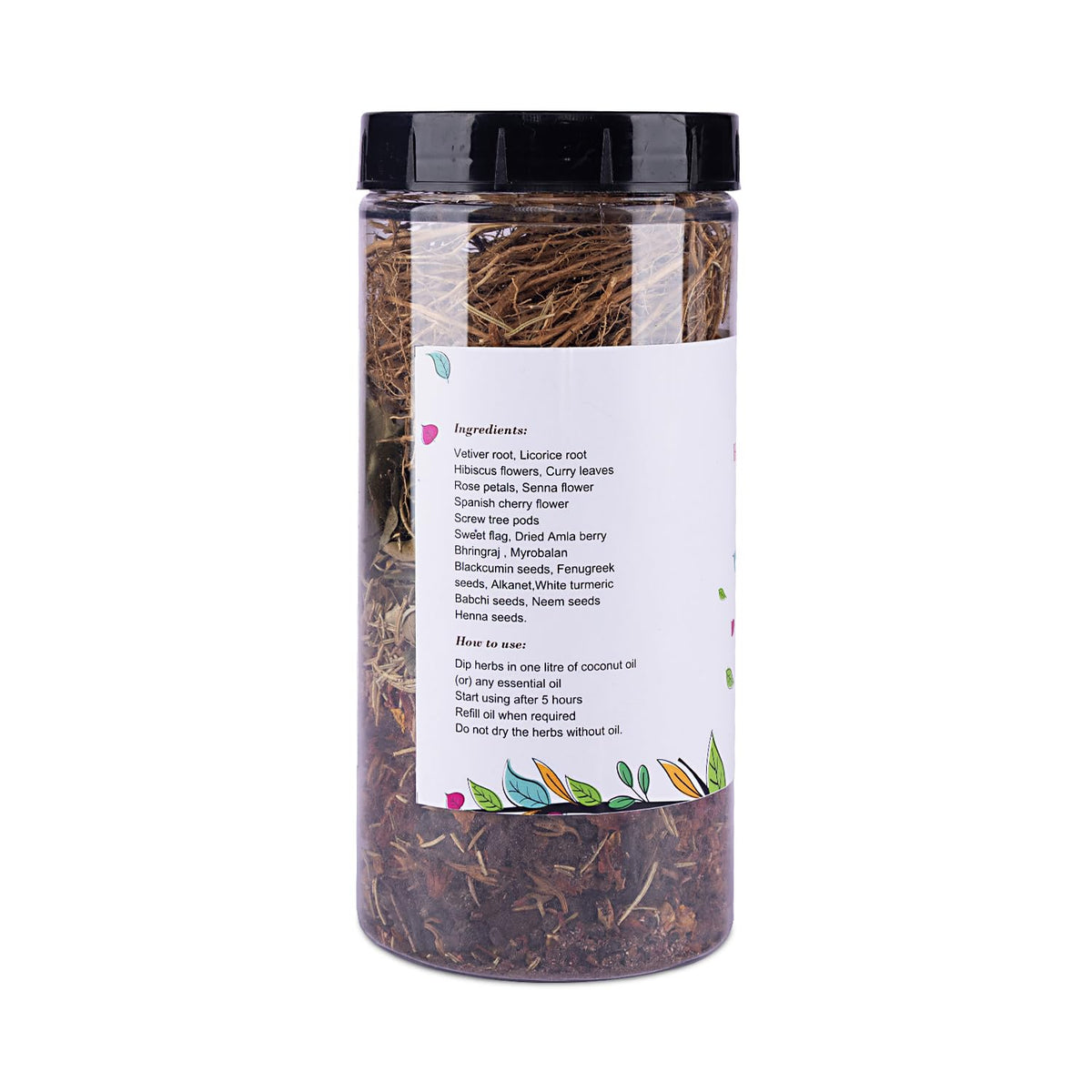 LuxePureva Herbal Hair Oil Mix | Herbs For Hair Growth | 19 Vital Herbs For Long, Thick, And Lustrous Hair | Hair Care Product For Women And Men | DIY Oil Infusion | DOES NOT INCLUDE OIL