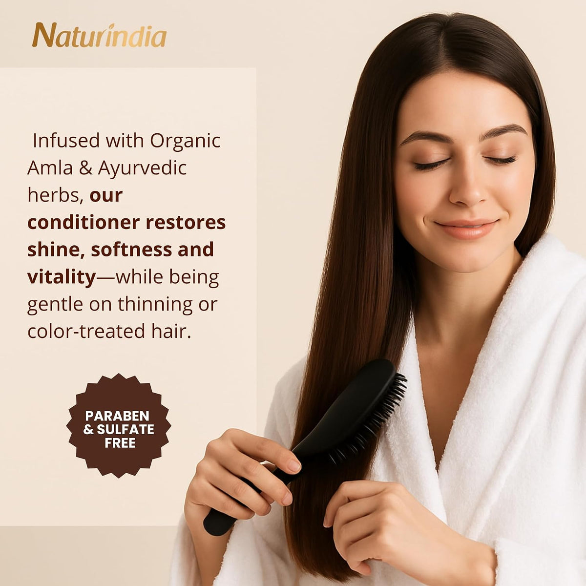 Deep Conditioner for Damage Dry Hair Ayurvedic treatment Organic with ALOE SHIKAKAI and AMLA plants For Women