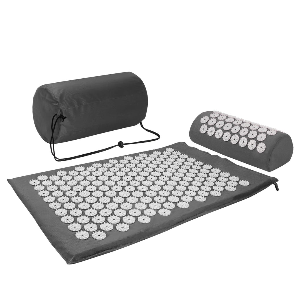 Acupressure Mat, Acupuncture Mat, Acupressure Mat with Cushion, Acupressure Mat, Massage Mat, Acupressure Set Purple, Acupressure Mat Back, Shiatsu Mat, Fakir Mat, Purple