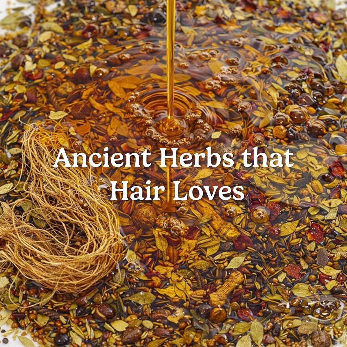 Herbal Hair Oil Mix, 18 Indian Ayurvedic Herbs, Hair Growth (2.6oz) | DIY Blend, Infusion, Mask or Rinse, Indian Growth Products, Ayurvedic Haircare Treatment, Amla, Hibiscus, Curry Leaf (75g)