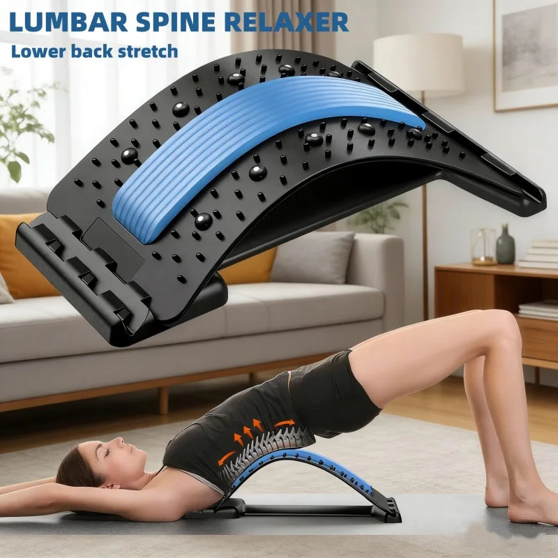 PranaRelief Lumbar Support & Back Stretcher