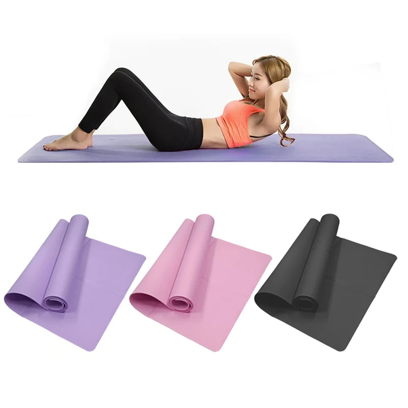 PranaRelief Non-Slip Yoga Mat (4mm)