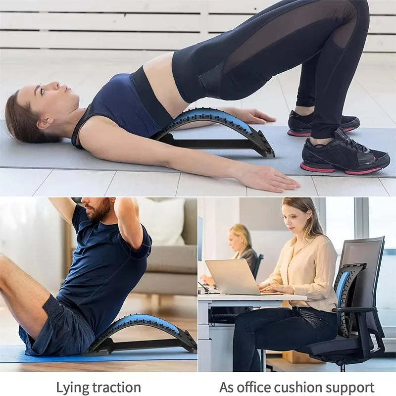 PranaRelief Lumbar Support & Back Stretcher