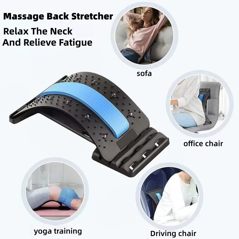 PranaRelief Lumbar Support & Back Stretcher