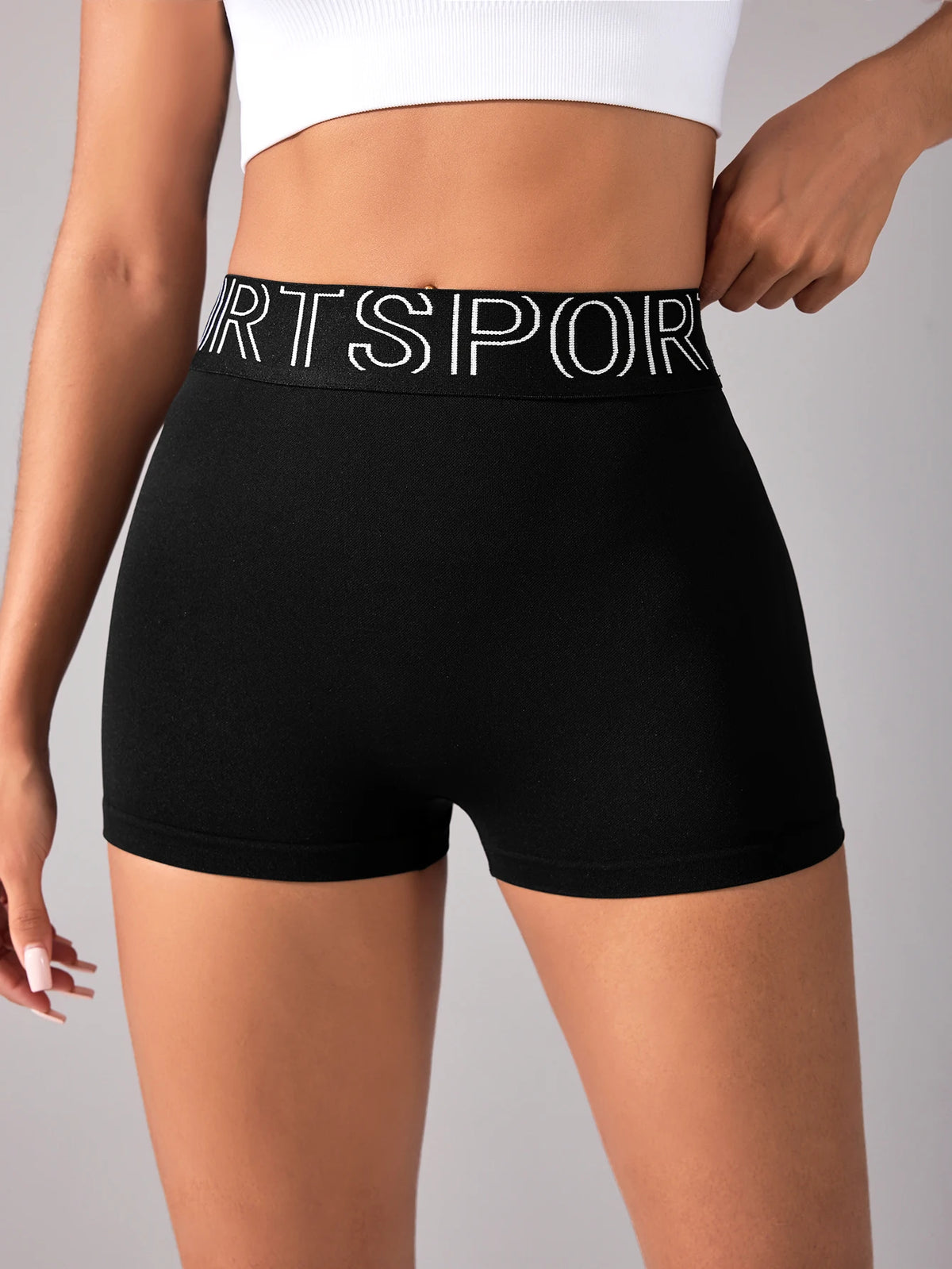 PranaRelief High-Waisted Seamless Yoga Shorts – Breathable Workout Booty Shorts