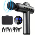 PranaRelief Professional Muscle Massage Gun – 99 Speed Deep Tissue Massager for Neck & Back