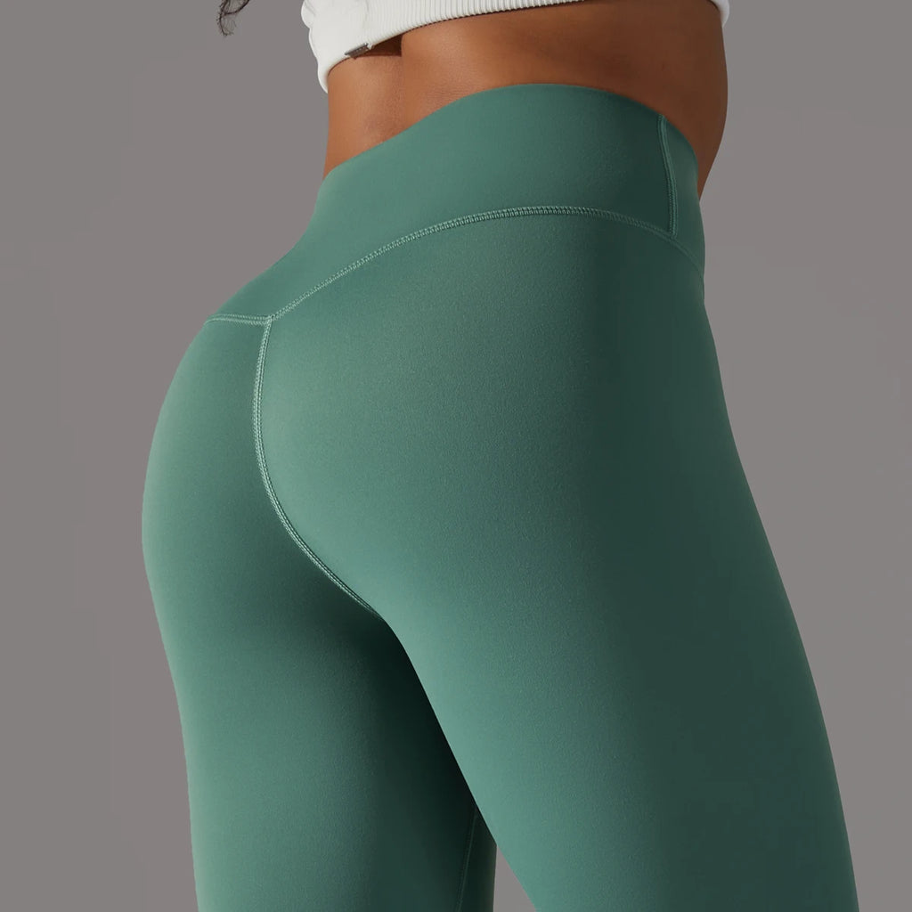 PranaRelief High-Waisted Seamless Yoga Leggings – Breathable Workout Pants for Women