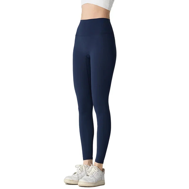 PranaRelief High-Waisted Yoga Leggings with Pockets – Breathable Gym Pants