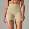 PranaRelief Seamless High-Waisted Yoga Shorts – Breathable Summer Workout Shorts