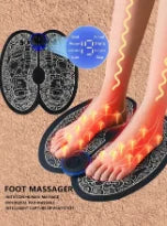 PranaRelief Rechargeable Electric Foot Massager – EMS Circulation Stimulator & Muscle Relaxer