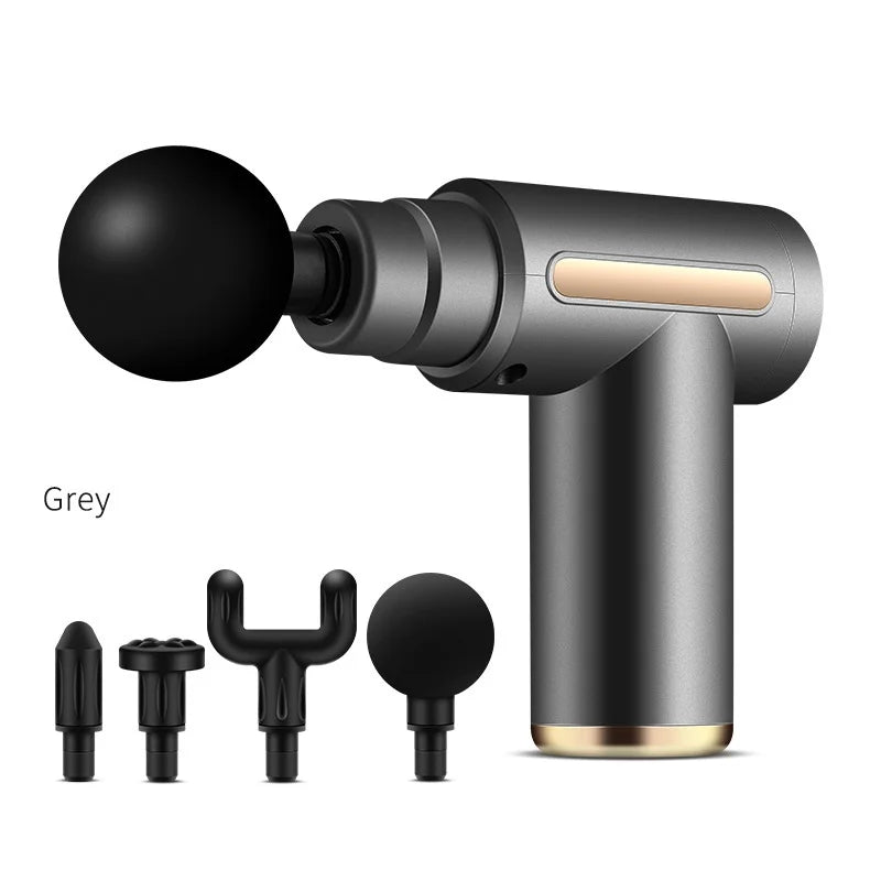 PranaRelief Professional Muscle Massage Gun – 99 Speed Deep Tissue Massager for Neck & Back